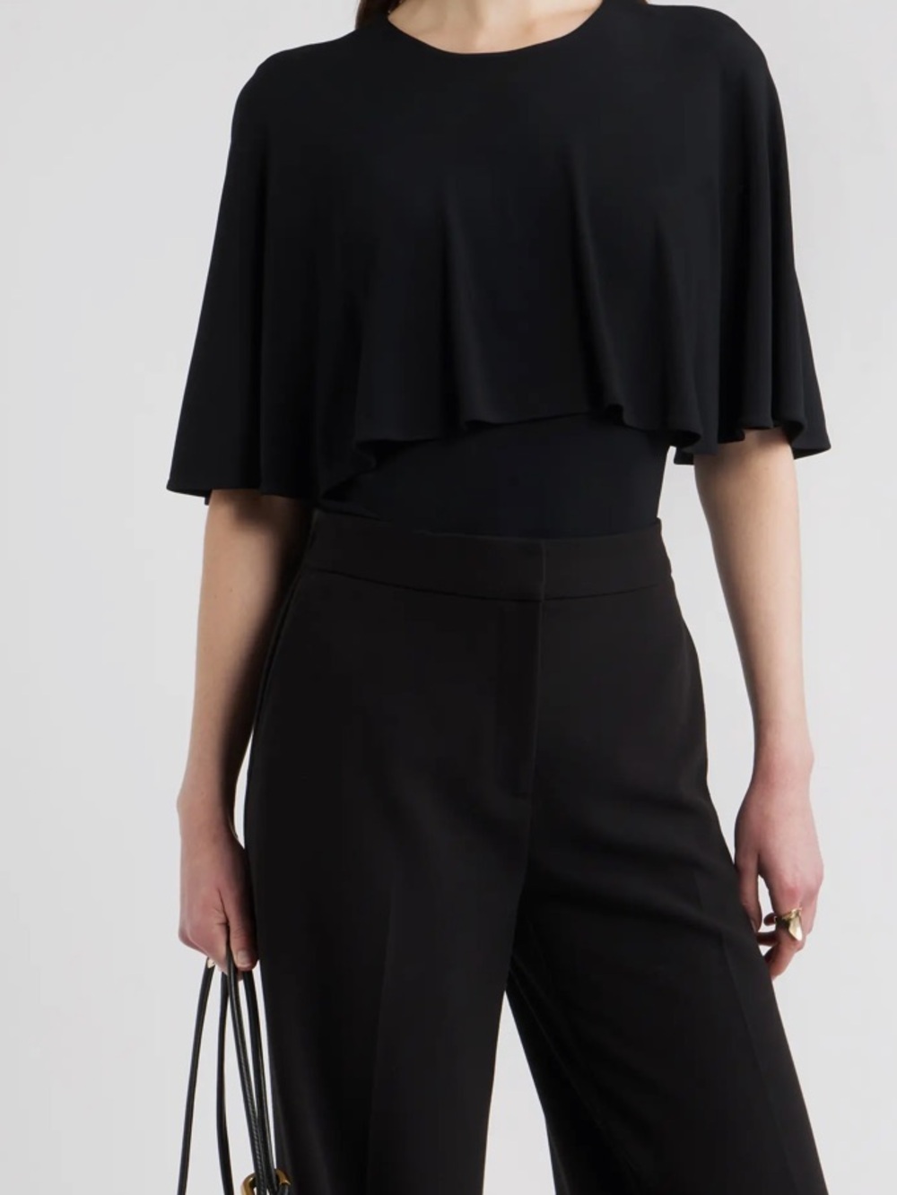 Nordstrom Knit Capelet Top